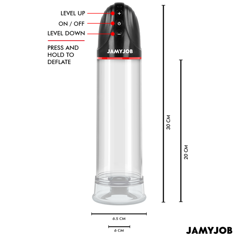 JAMYJOB - XPAND AUTOMATISCHE PUMPE 3 SAUGSTUFEN GRAU – Bild 4