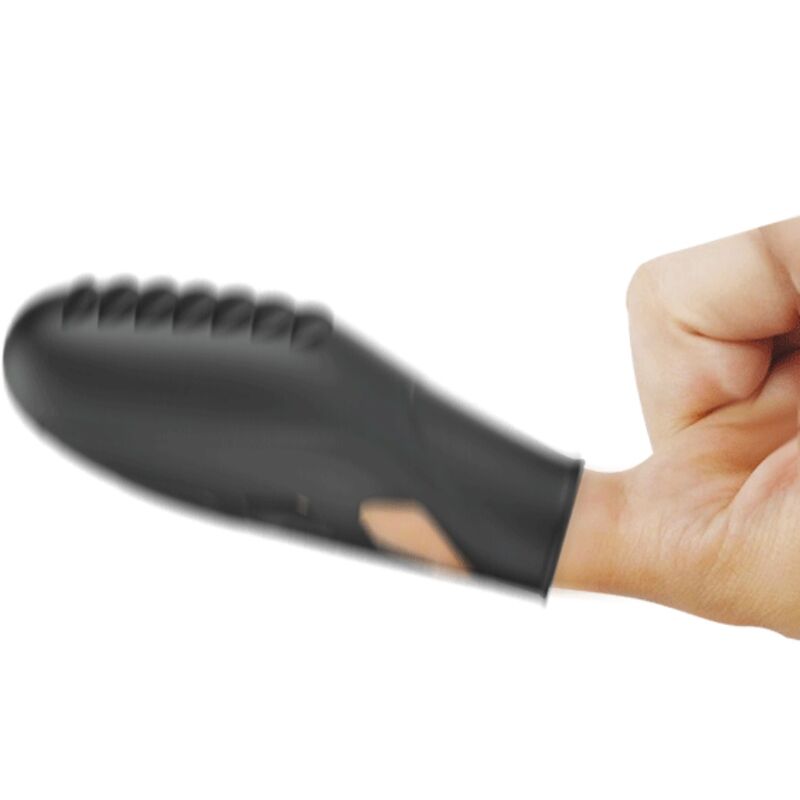PRETTY LOVE - GILO SILIKON-FINGERVIBRATOR SCHWARZ – Bild 5