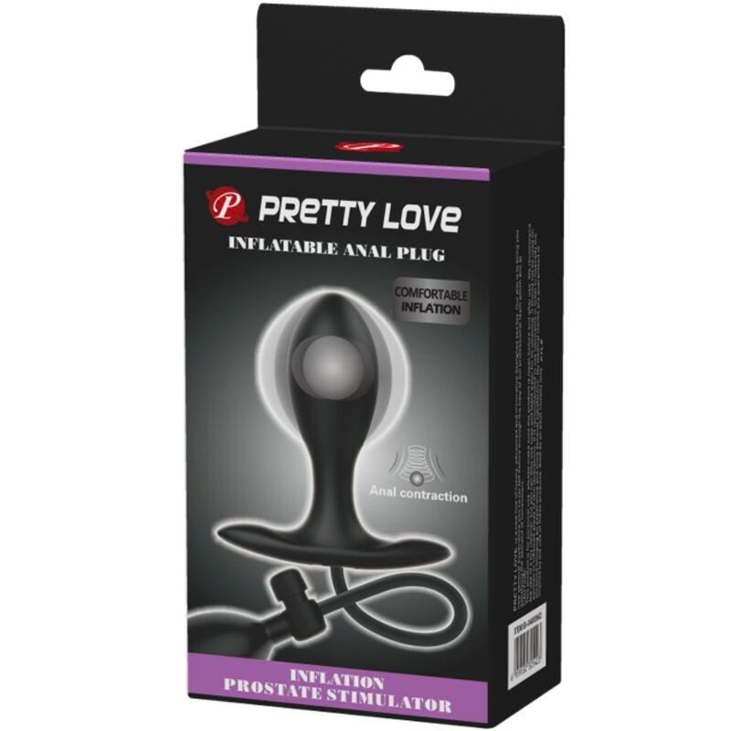 PRETTY LOVE - AUFBLASBARER ANALSTECKER SCHWARZ – Bild 6