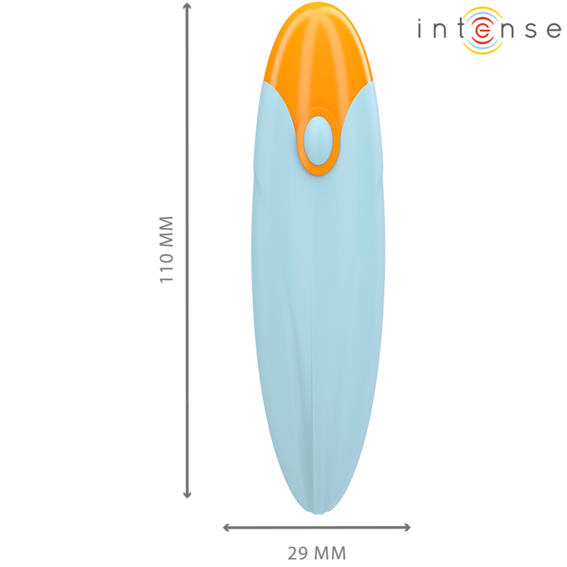 INTENSE - MIKE VIBRIERENDES BULLET 10 VIBRATIONEN BLAU – Bild 4