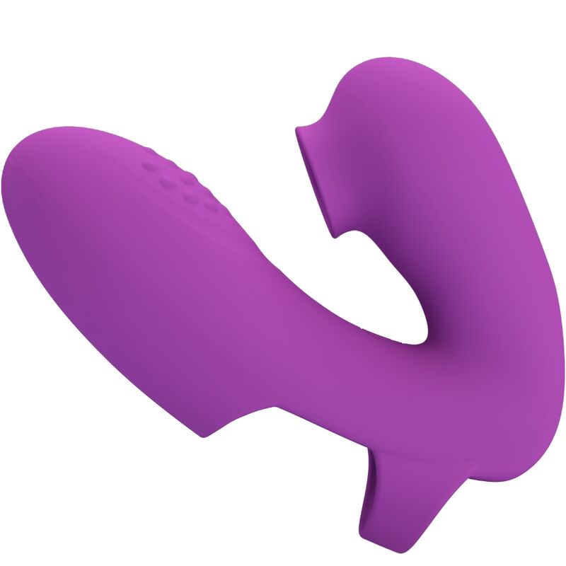 PRETTY LOVE - ATHENA FINGERVIBRATOR MIT KLITORISSTIMULATOR LILA – Bild 6