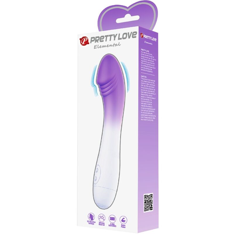 PRETTY LOVE - ELEMENTAL G-SPOT VIBRATOR 30 VIBRATIONEN LILA – Bild 5