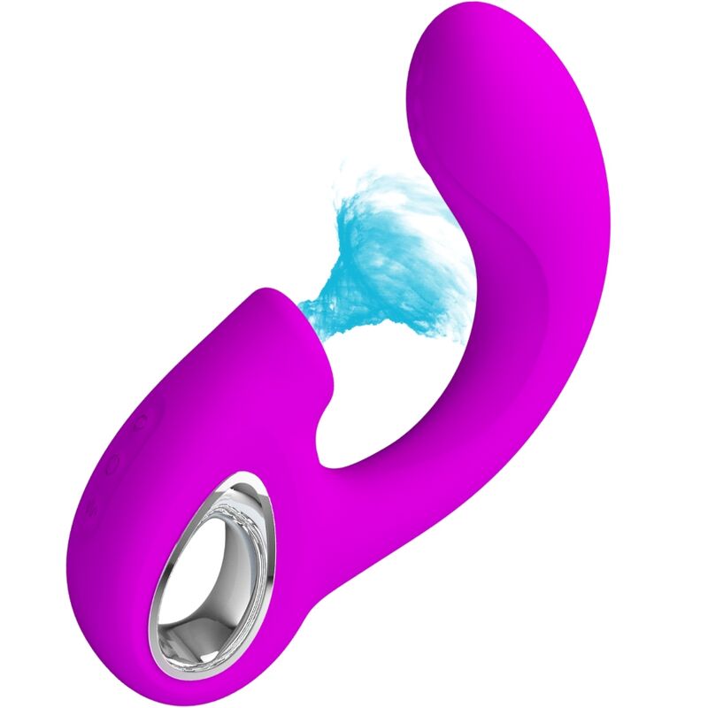 PRETTY LOVE - SIBEL SIBEL G-SPOT VIBRATOR + KLITORIS-STIMULATOR 10 VIBRATIONEN LILA – Bild 5