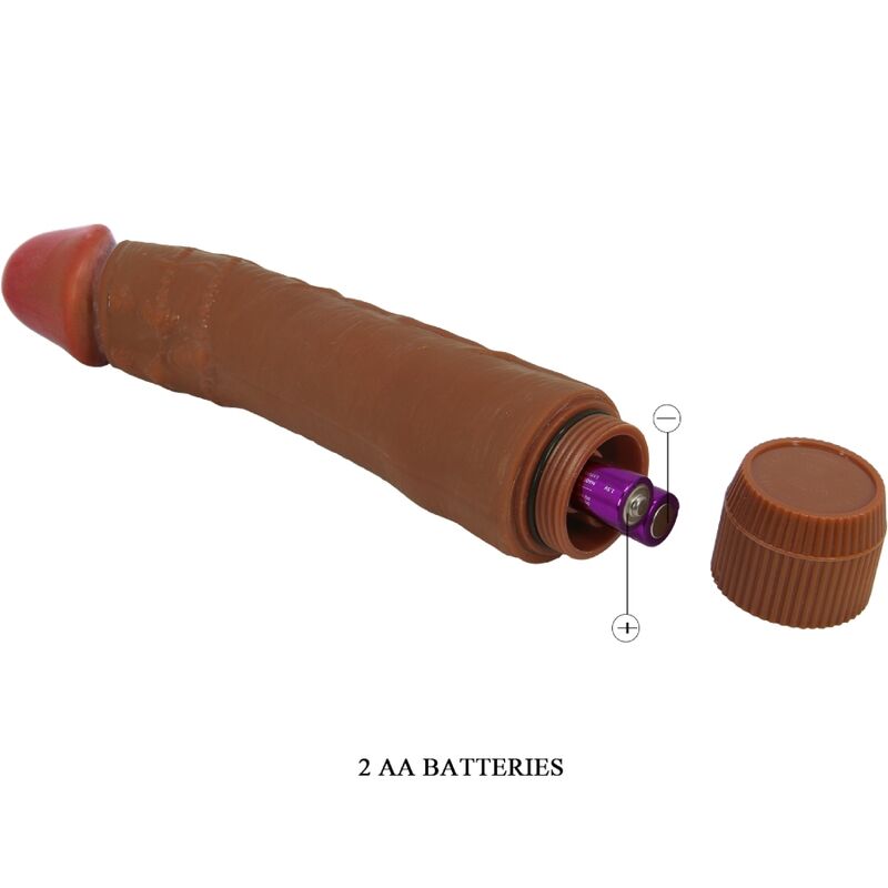 BAILE - DYBBUK REALISTISCHER VIBRATOR 24 CM MULATTE – Bild 3