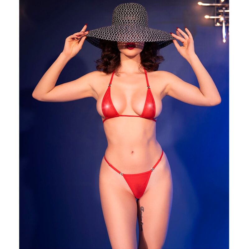 CHILIROSE - CR 4840 MIKROBIKINI ROT S/M – Bild 7