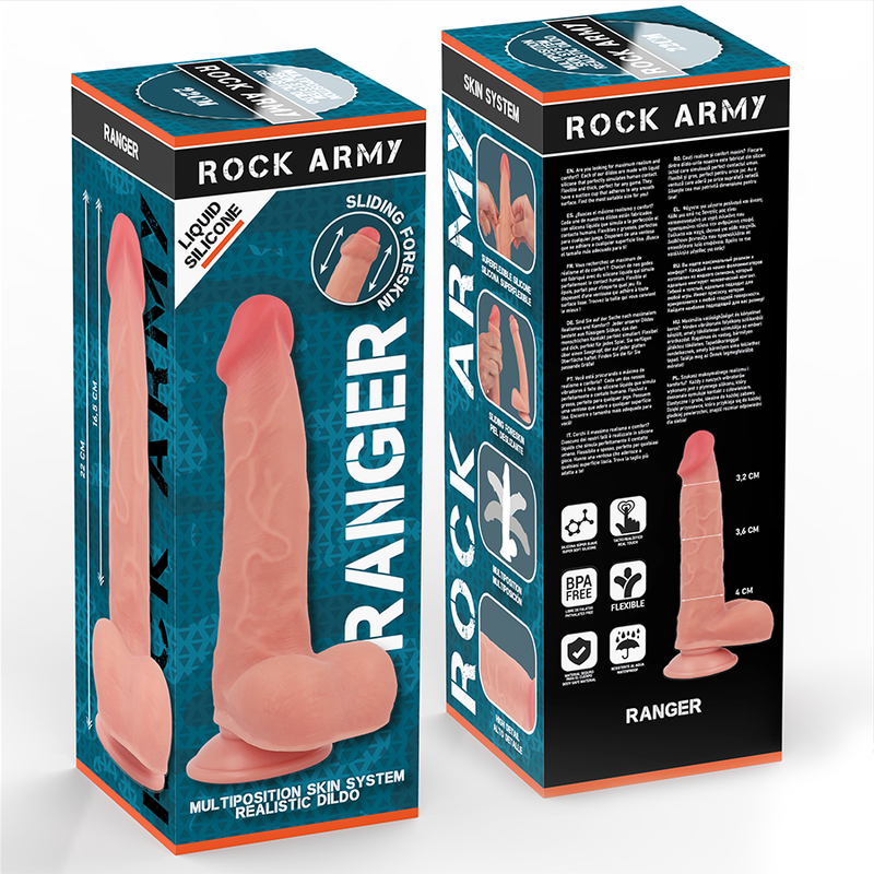 ROCKARMY - FLÜSSIGE SILIKON RANGER 22 CM -O- 3,6 CM – Bild 8