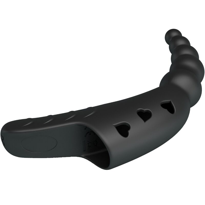 PRETTY LOVE - JORDIN FINGERVIBRATOR 10 VIBRATIONEN SCHWARZ – Bild 5