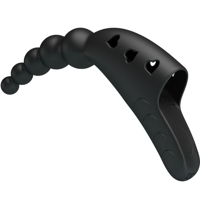 PRETTY LOVE - JORDIN FINGERVIBRATOR 10 VIBRATIONEN SCHWARZ – Bild 4