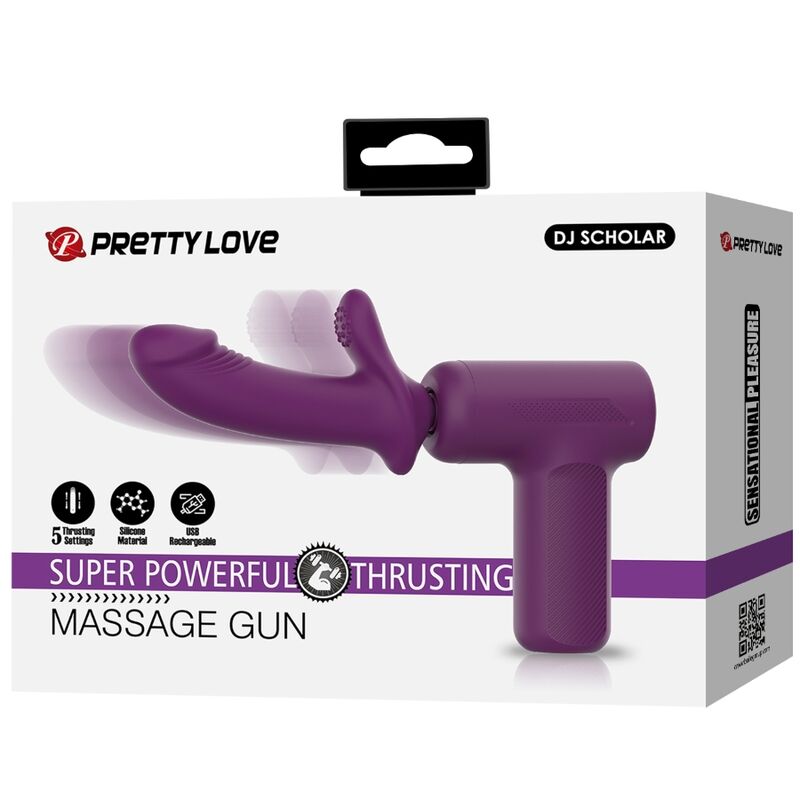 PRETTY LOVE - DJ SCHOLAR MASSAGER 5 EINSTELLUNGEN LILA – Bild 9