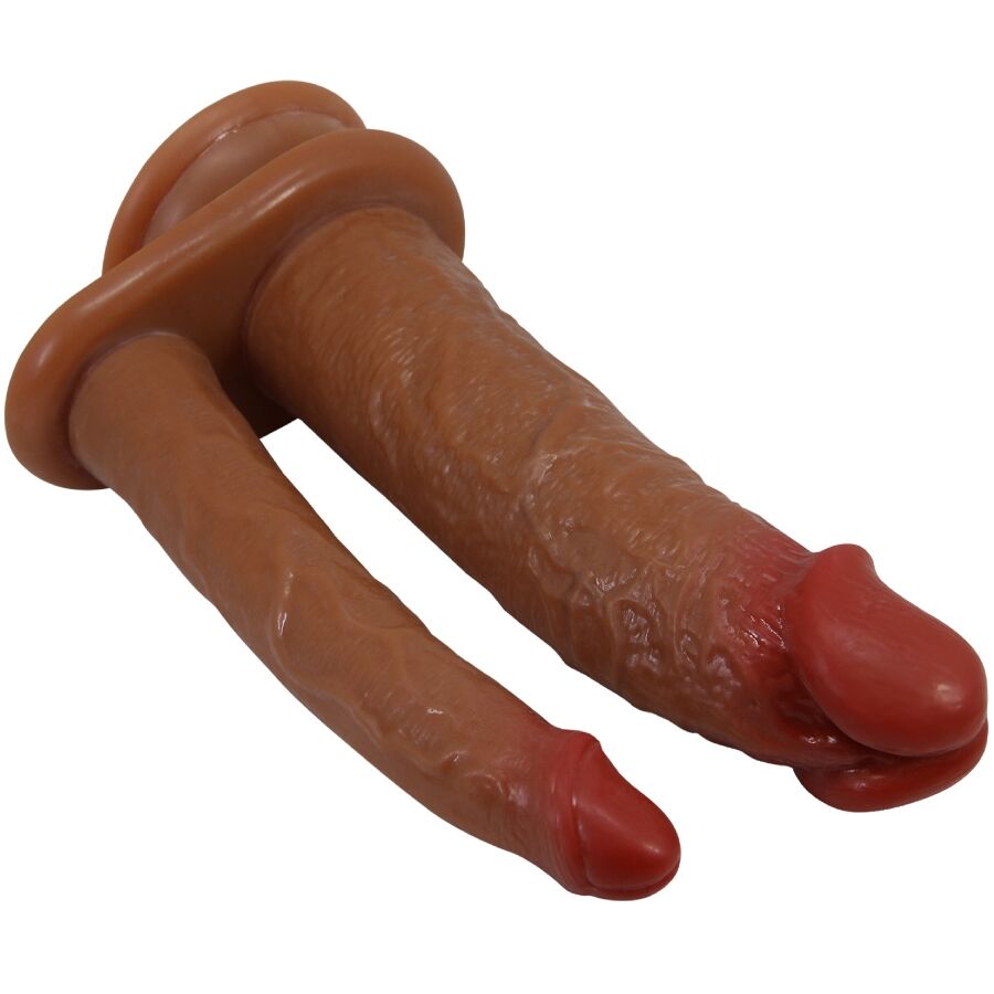 PRETTY LOVE - GORAN DOPPELDILDO REALISTISCHER NATÜRLICHER MULATO – Bild 3