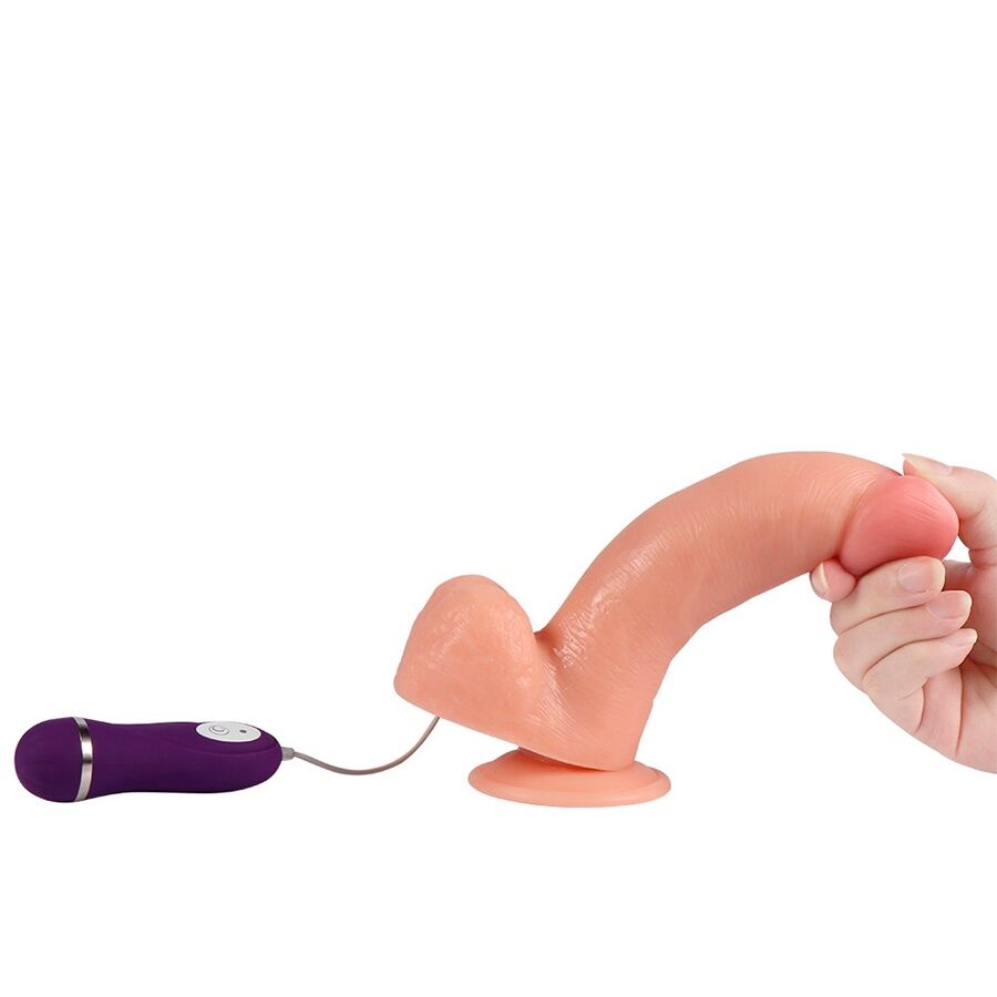 SHEQU - APOLO VIBRATORDILDO MIT FERNBEDIENUNG 24,5 CM – Bild 3
