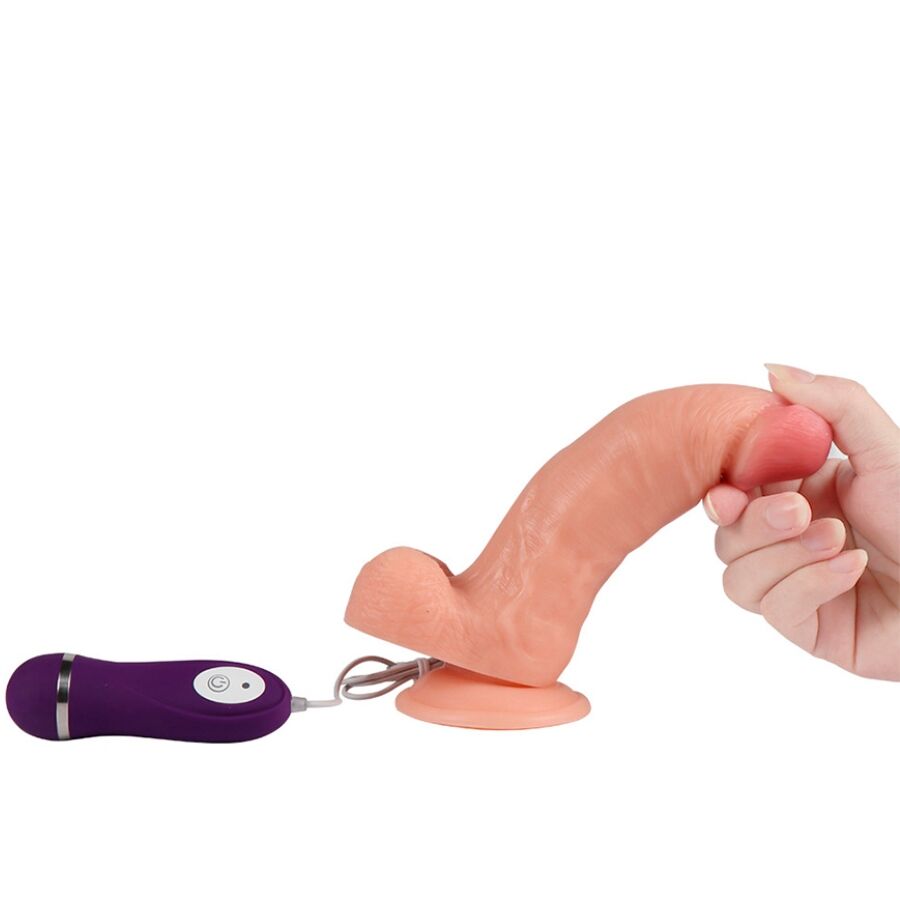 SHEQU - IRON DRAGON VIBRATORDILDO MIT FERNBEDIENUNG 17,5 CM – Bild 3