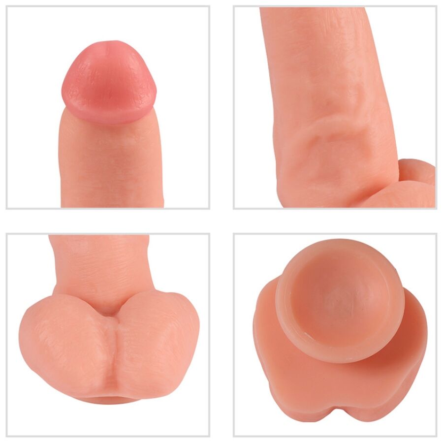 SHEQU - RED EAGLE VIBRATORDILDO MIT FERNBEDIENUNG 17 CM – Bild 5