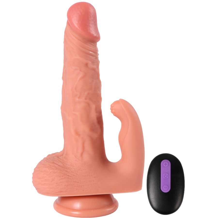 SHEQU - HAYDEN DILDO UND KLITORISSTIMULATOR MIT VIBRATION UND FERNBEDIENUNG 16 CM – Bild 6