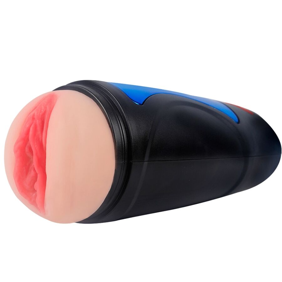 SHEQU - RENEE QUETSCHBARER VAGINA-MASTURBATOR MIT VIBRATION IM ETUI – Bild 7