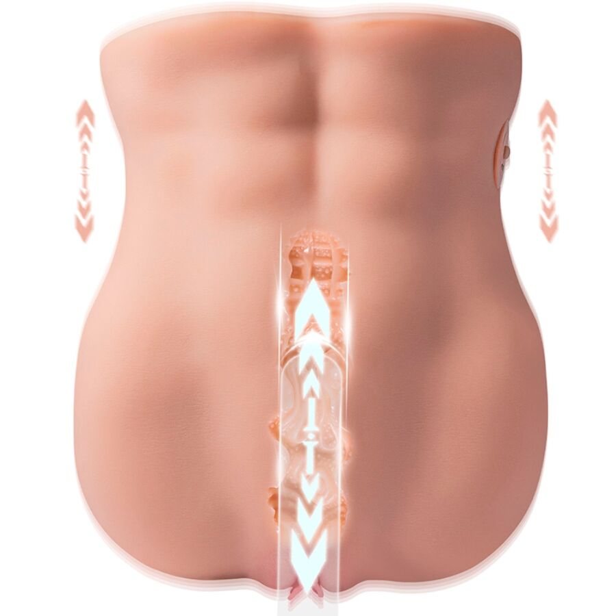 XISE - LYDIA Masturbator für die weibliche Vagina mit Stoßfunktion, 25 cm – Bild 13