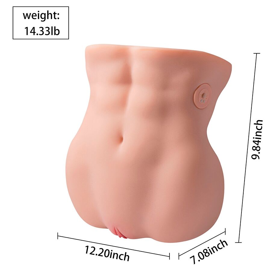XISE - LYDIA Masturbator für die weibliche Vagina mit Stoßfunktion, 25 cm – Bild 4