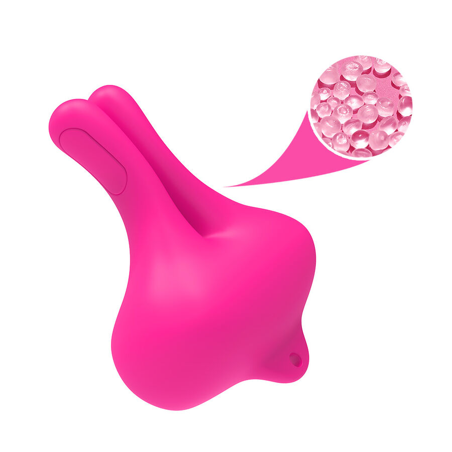 ARMONY - KANINCHENFORM VIBRATION MAGNETISCHE NIPPELKLEMMEN ROSA – Bild 7