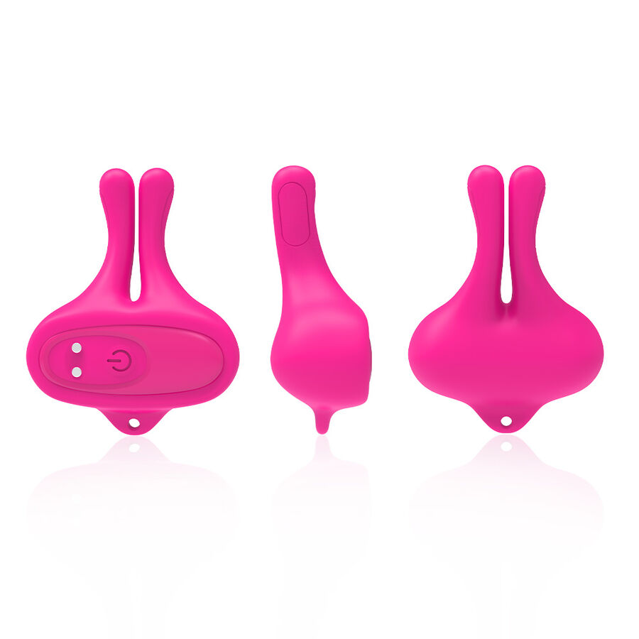 ARMONY - KANINCHENFORM VIBRATION MAGNETISCHE NIPPELKLEMMEN ROSA – Bild 9