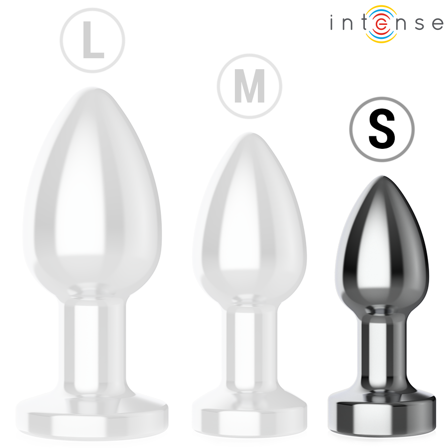 INTENSE - ANAL PLUG 10 VIBRATIONEN METALL MIT FERNBEDIENUNG S – Bild 4