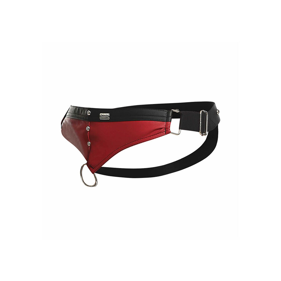 MOB - DNGEON JOCKSTRAP ROTER COCKRING, EINE GRÖSSE – Bild 6