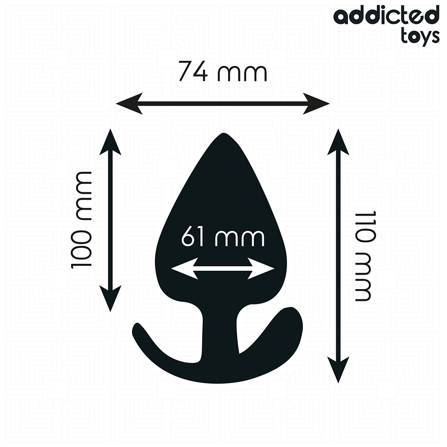 ADDICTED TOYS - ANALSTECKER GRÖSSE XXL 11 CM – Bild 3
