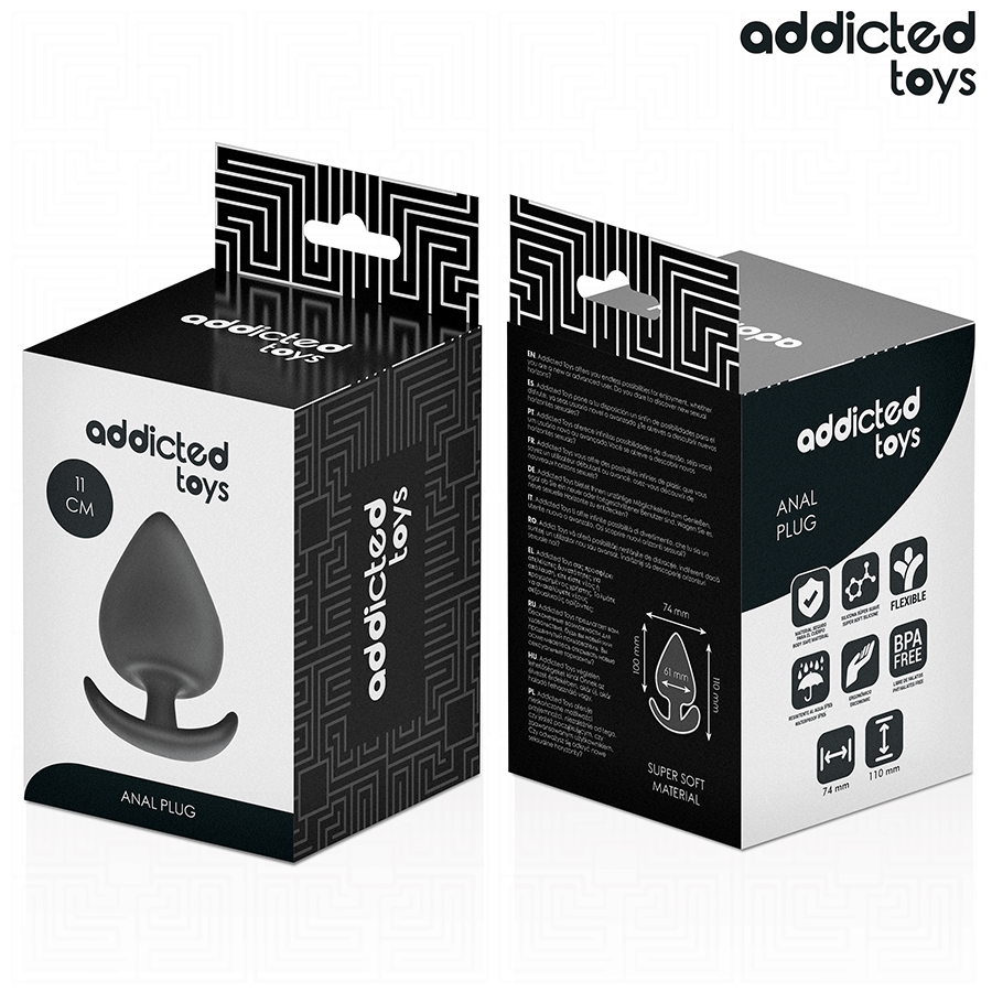 ADDICTED TOYS - ANALSTECKER GRÖSSE XXL 11 CM – Bild 7