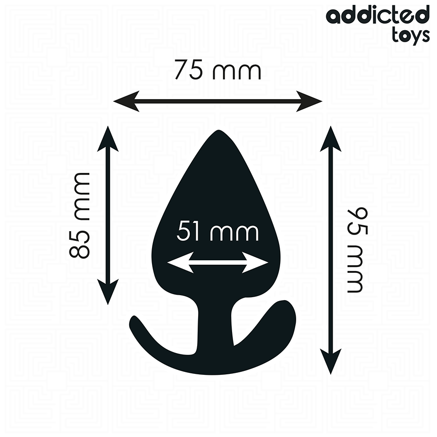 ADDICTED TOYS - ANALPLUG GRÖSSE XL 9.5 CM – Bild 3