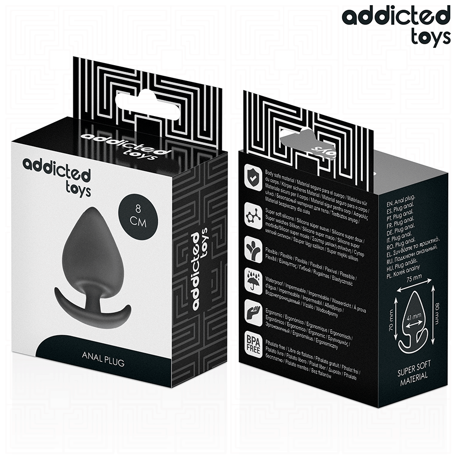 ADDICTED TOYS - ANALSTECKER GRÖSSE L 8 CM – Bild 7