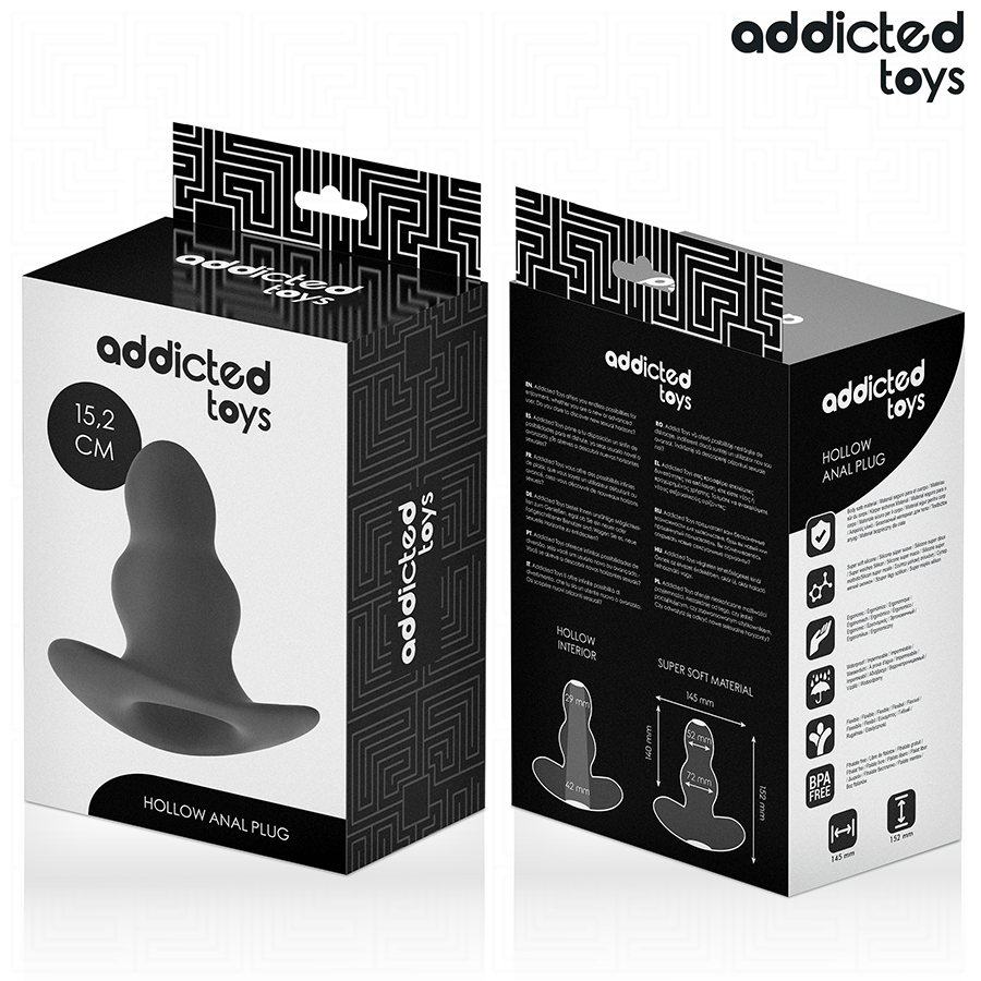 ADDICTED TOYS - HOHL ANAL PLUG GRÖSSE XXL 15,2 CM – Bild 7