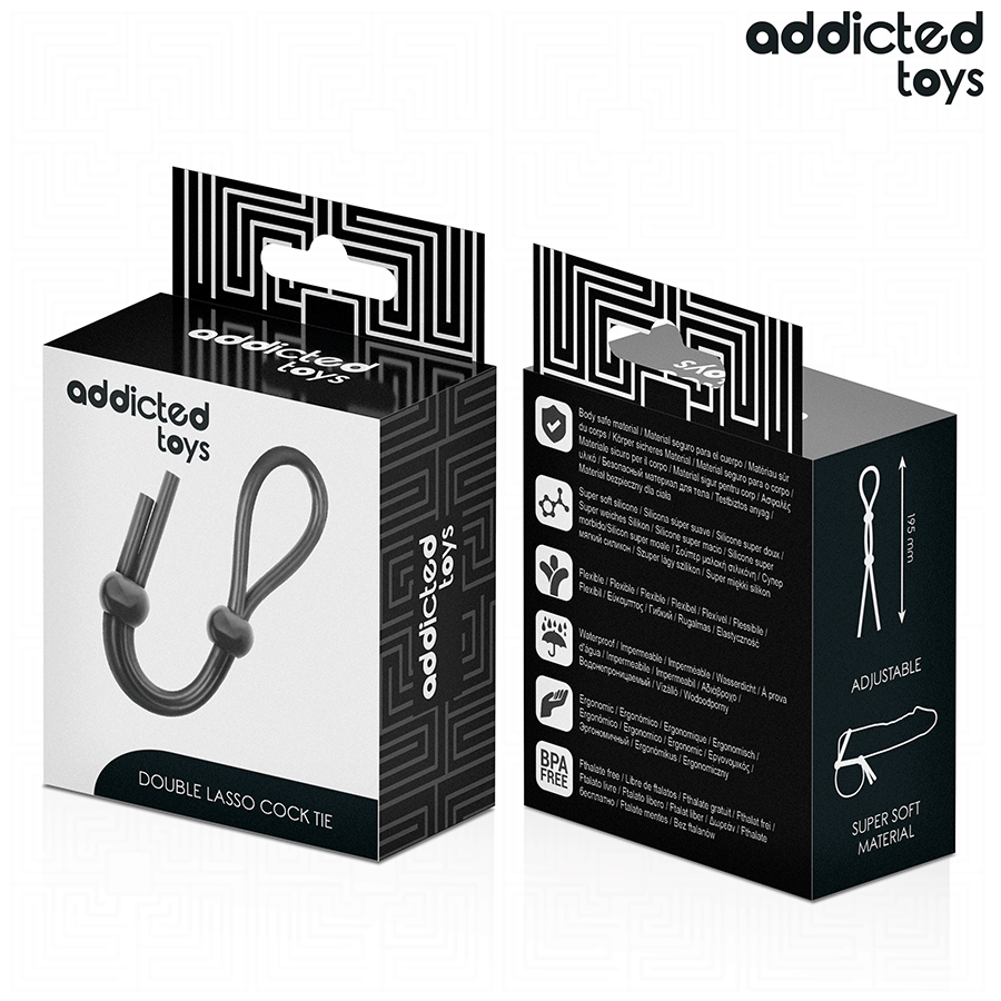 ADDICTED TOYS - SILIKONSEIL FÜR DEN DOPPELSCHLEIFEN-PENIS – Bild 7