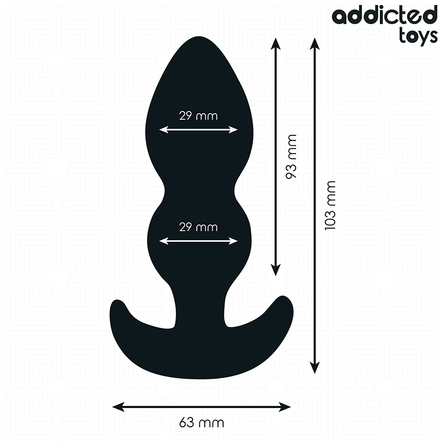 ADDICTED TOYS - ANALSTECKER GRÖSSE S 10,3 CM – Bild 4