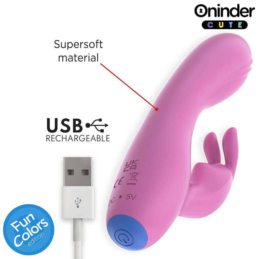ONINDER CUTE - LOVE BUNNY VIBRATOR G-SPOT CLITORIS - KOSTENLOSE WELTWEITE APP – Bild 7