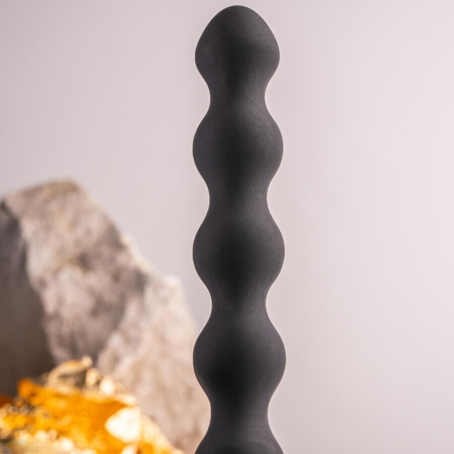 ROCKS-OFF - PETITE SENSATIONS PEARLS ANAL PLUG VIBRATOR SCHWARZ – Bild 7
