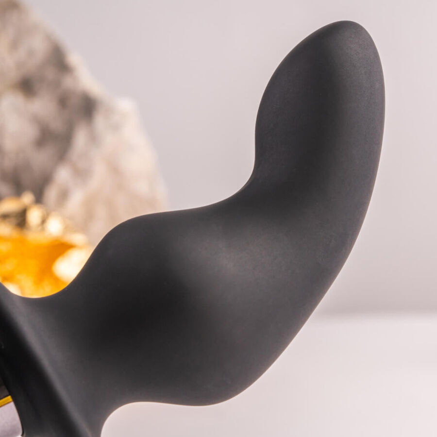 ROCKS-OFF - RO-ZEN RRO ANAL PLUG MIT VIBRIERENDEM PENISRING SCHWARZ – Bild 8
