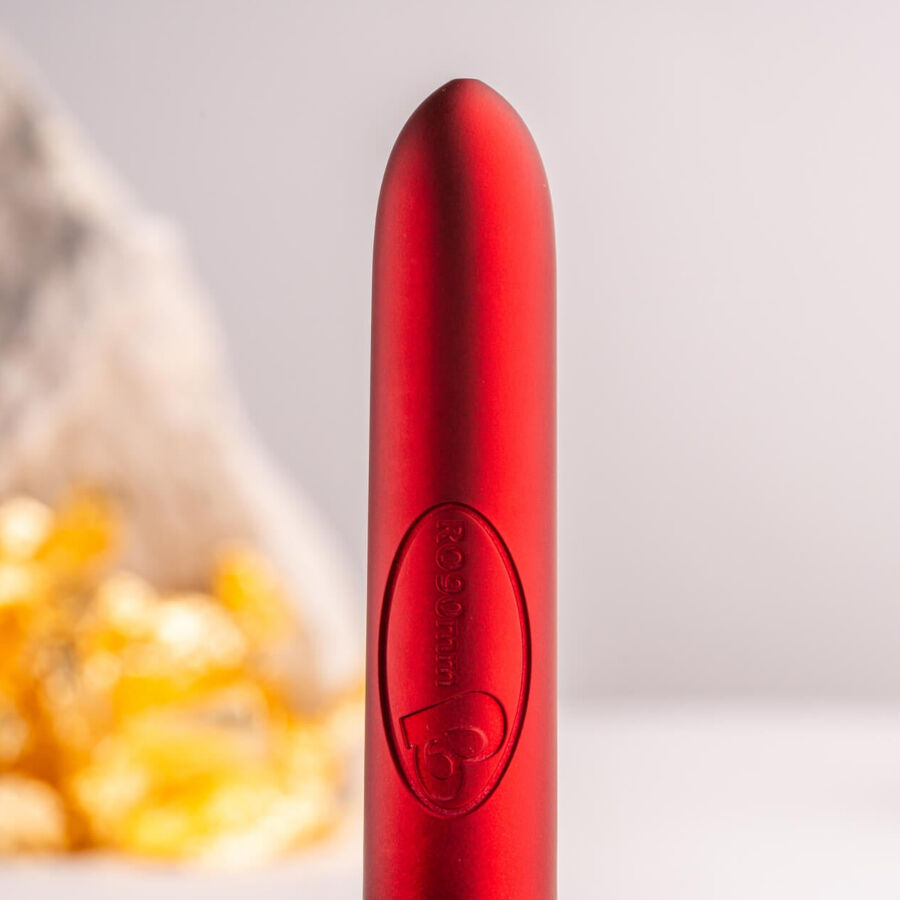 ROCKS-OFF - RO-90 SCARLET VELVET VIBRIERENDES BULLET ROT – Bild 6