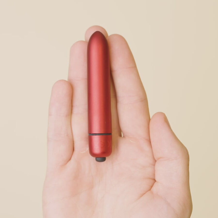 ROCKS-OFF - RO-90 SCARLET VELVET VIBRIERENDES BULLET ROT – Bild 8