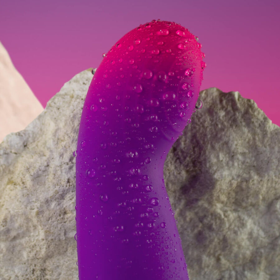 ROCKS-OFF - GLOW GIRL VIBE DISCREET LILA G-PUNKT-VIBRATOR – Bild 5