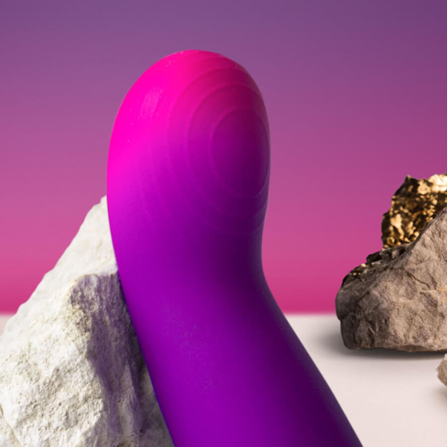 ROCKS-OFF - GLOW GIRL VIBE DISCREET LILA G-PUNKT-VIBRATOR – Bild 8