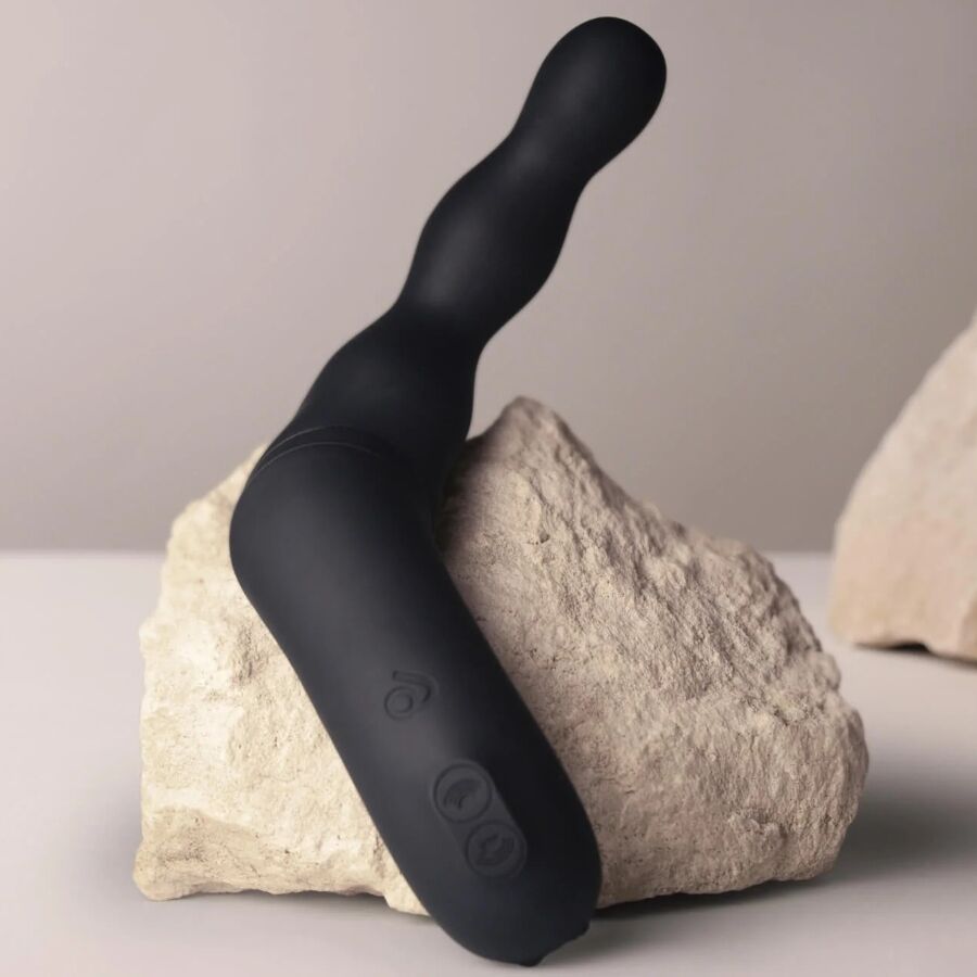 ROCKS-OFF - SCHWARZER PROSTATA- UND ANALVIBRATOR-ADAPTER – Bild 5