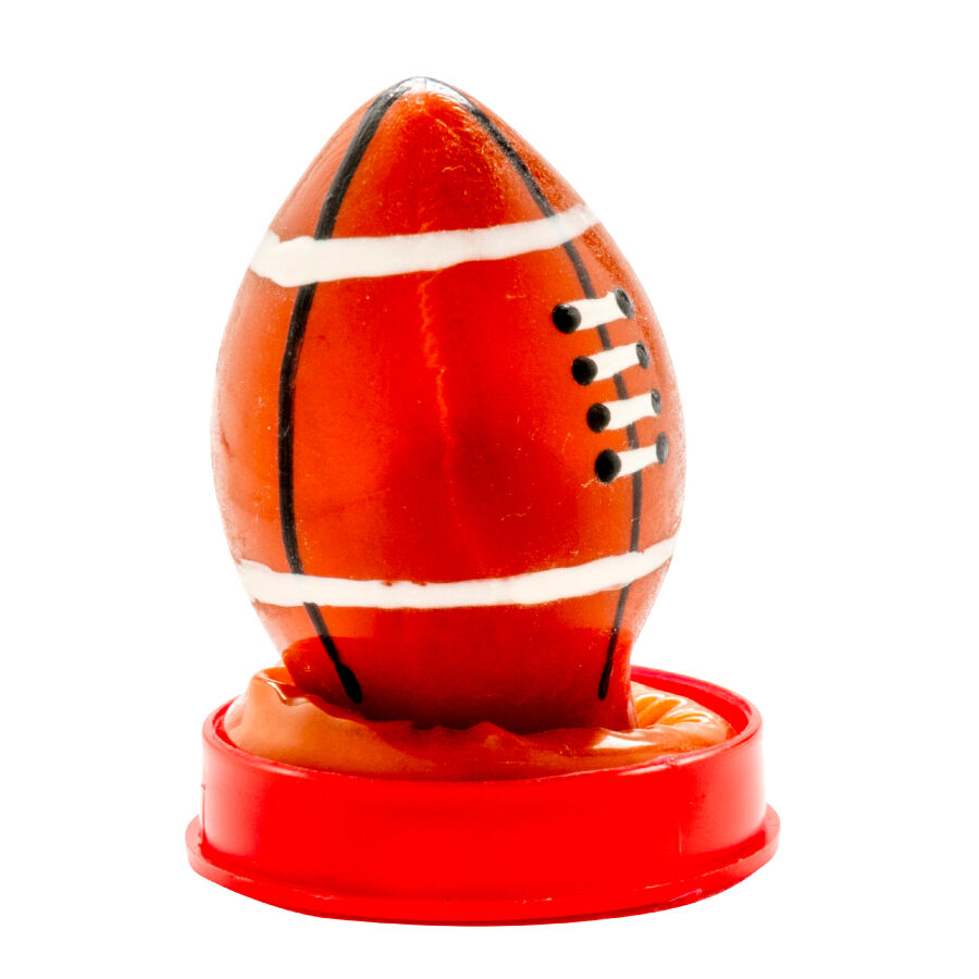CONDOMERIE - HANDBEMALTE NEUHEITSKONDOME RUGBYBALL – Bild 3