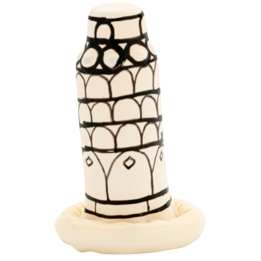 CONDOMERIE - HANDBEMALTE NEUHEITSKONDOME PISA-TURM – Bild 4