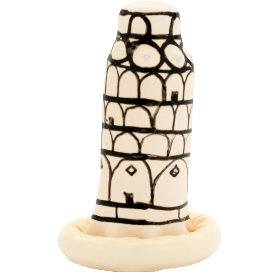 CONDOMERIE - HANDBEMALTE NEUHEITSKONDOME PISA-TURM – Bild 5