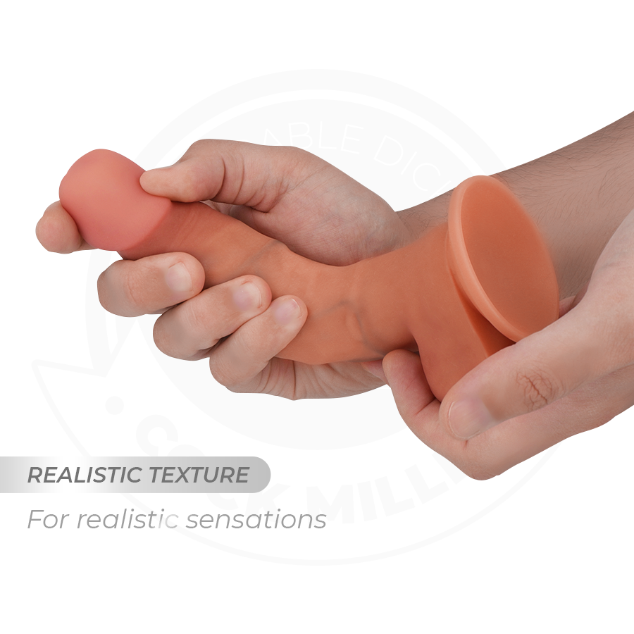 COCK MILLER - HYPERREALISTISCHER, ARTIKULIERBARER DILDO 17,8 CM – Bild 6