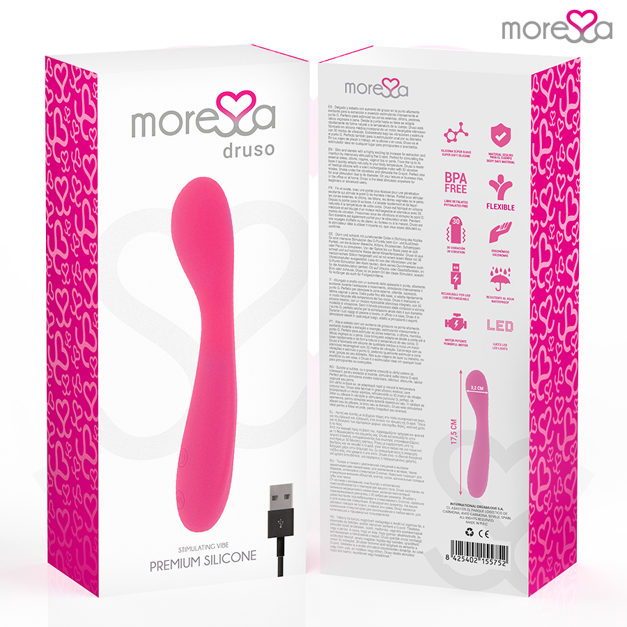 MORESSA - DRUSO PREMIUM SILIKON WIEDERAUFLADBAR – Bild 6
