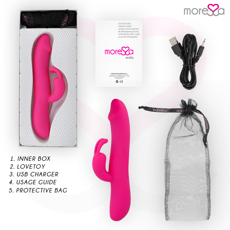 MORESSA - MOLLY PREMIUM SILIKON WIEDERAUFLADBAR – Bild 5