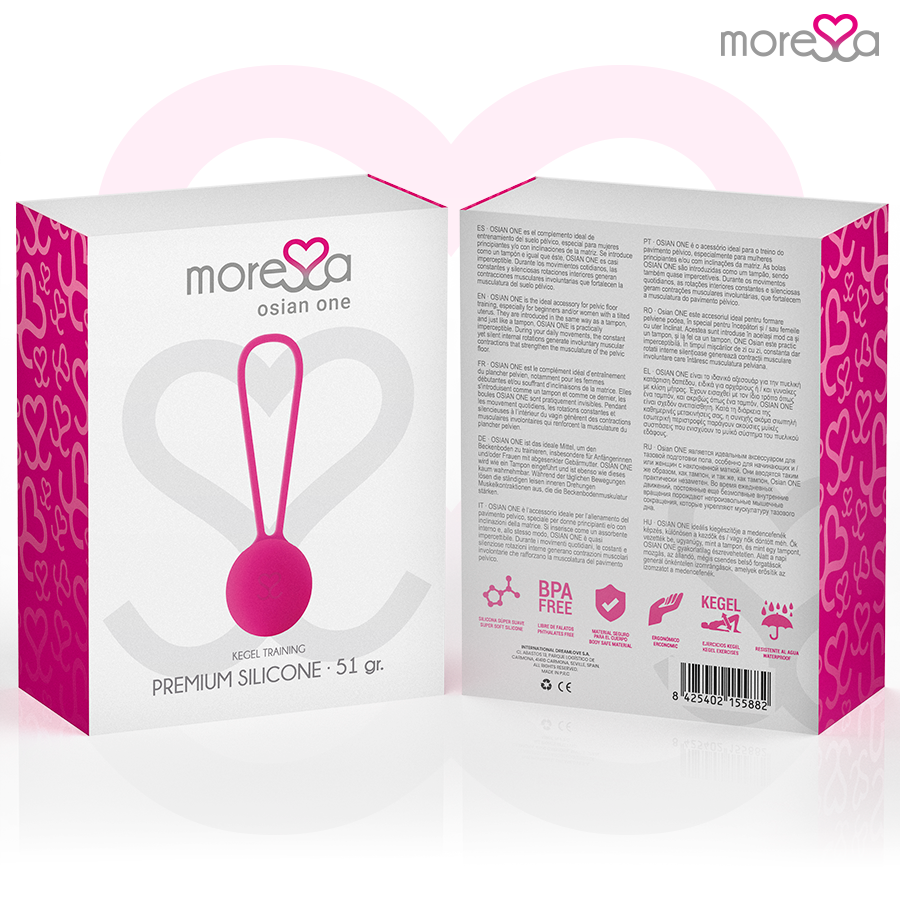 MORESSA - OSIAN ONE PREMIUM SILIKON ROSA – Bild 3