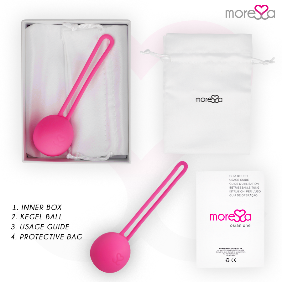 MORESSA - OSIAN ONE PREMIUM SILIKON ROSA – Bild 7
