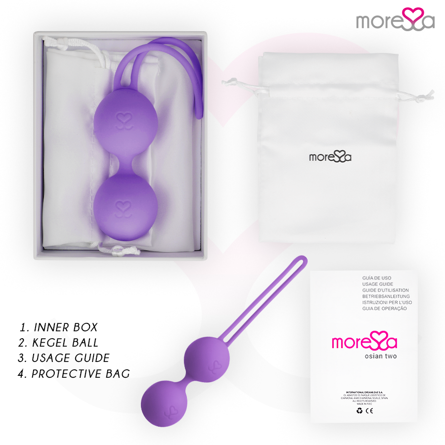 MORESSA - OSIAN TWO PREMIUM LILA SILIKON – Bild 6