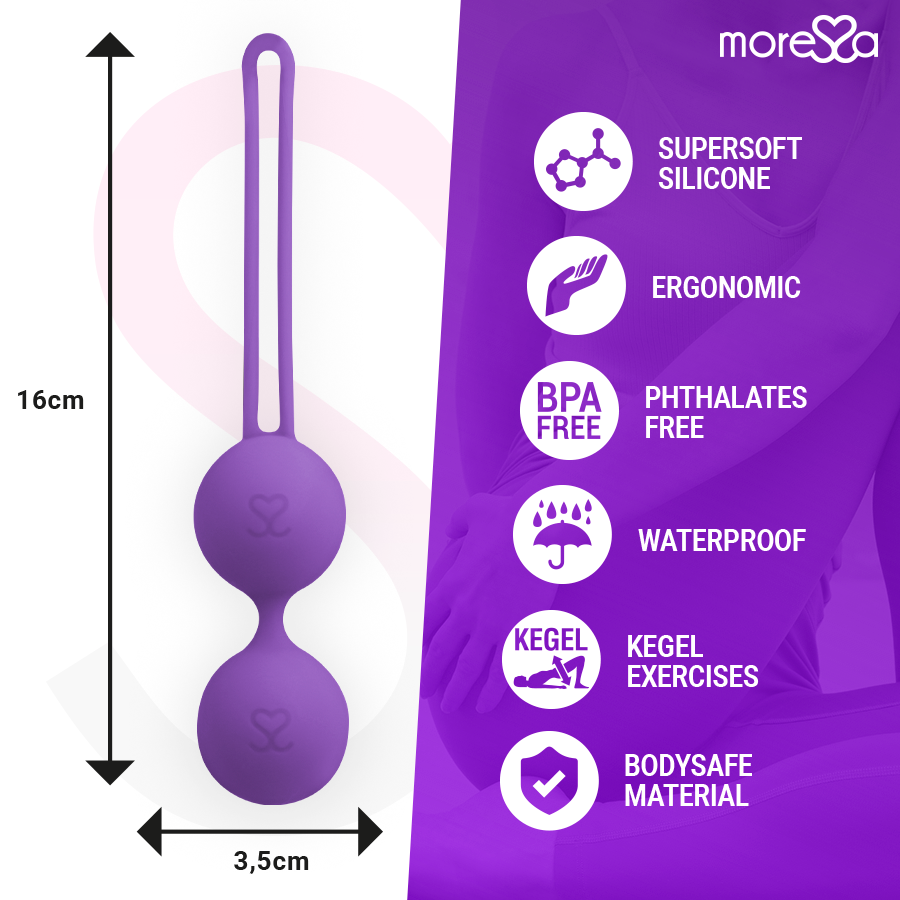MORESSA - OSIAN TWO PREMIUM LILA SILIKON – Bild 4